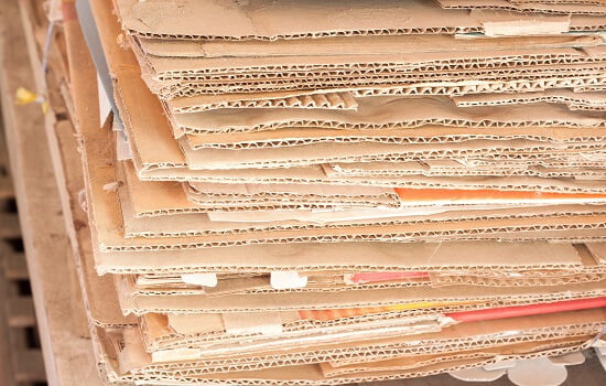 cardboard for composting